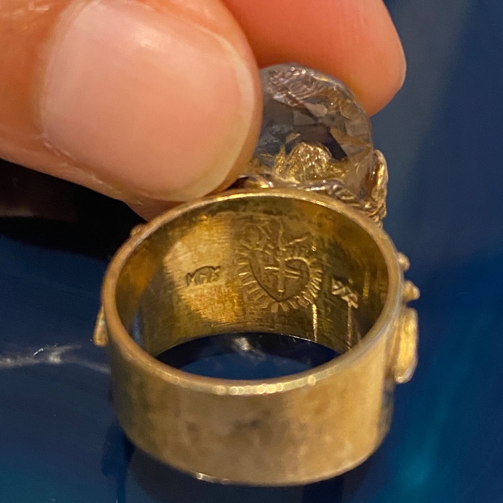 Beautiful Crystal Statement Ring 925 (7) - image 3